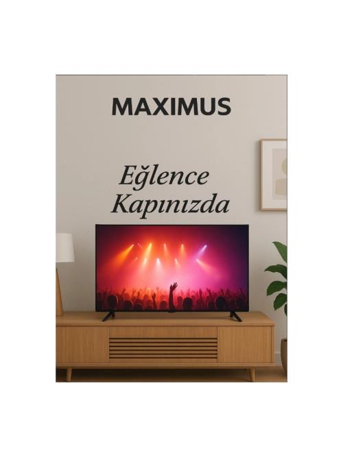 MAXIMUS 43" LDK43M9P 109 Ekran Dahili Uydu Alıcılı Full HD Google LED TV TELEVİZYON